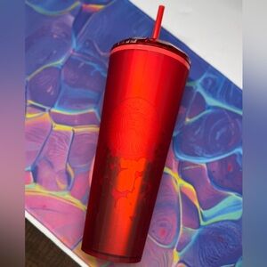 Soft Touch Gradient Hearts Starbucks 24 oz Tumbler